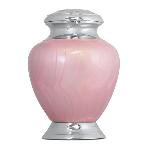 Arcadia Pink Infant Urn