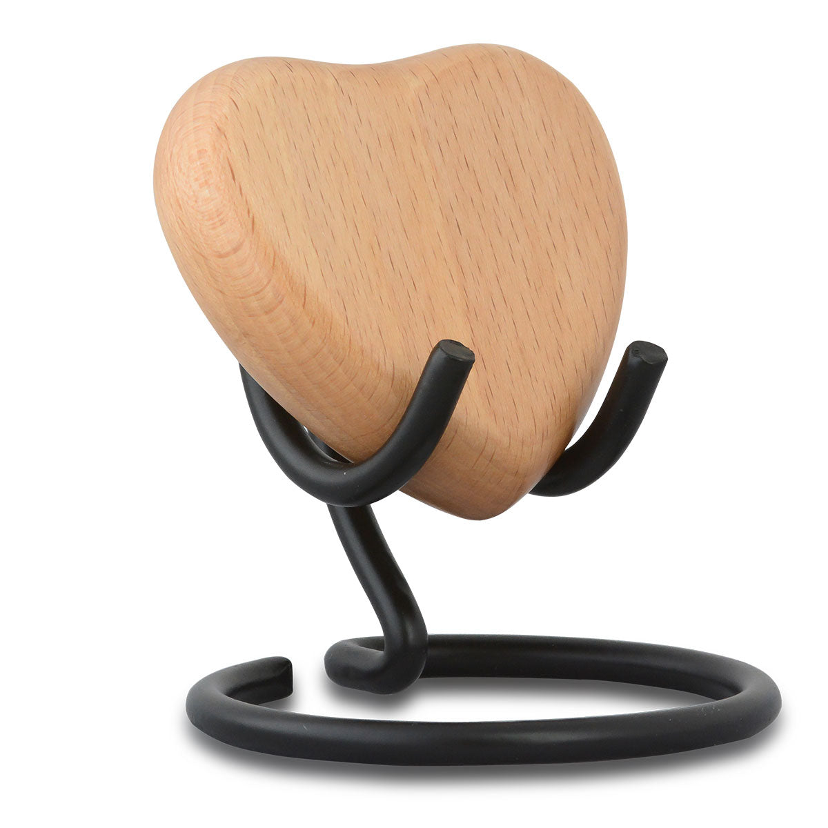 Light Wood Heart Keepsake