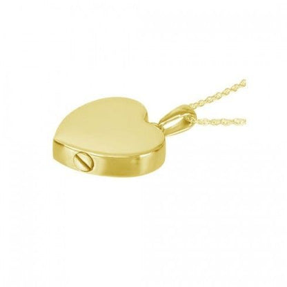 Golden Love Gold Steel Pendant