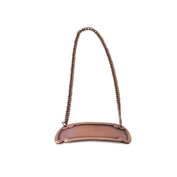 Gleaming Rose Brass Urn